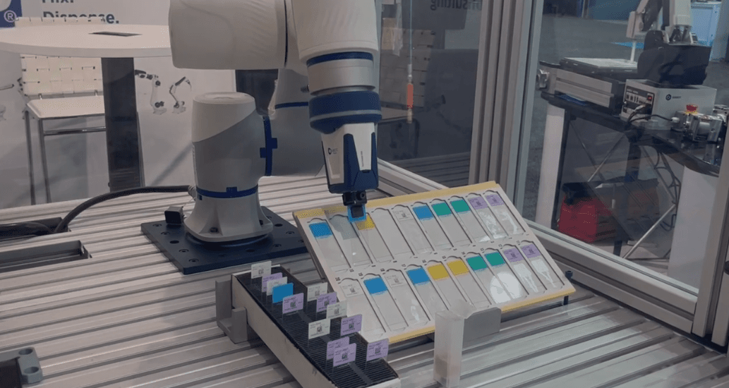 Automated Medical Slide Handling Using Dobot CR3